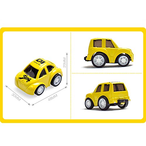 BELTI Mini Pull Back Let Go Fast Racing Car Racer Vehículos para niños Regalo para niños