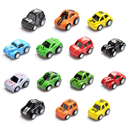 BELTI Mini Pull Back Let Go Fast Racing Car Racer Vehículos para niños Regalo para niños