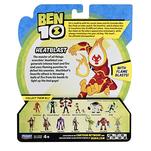 Ben 10 Figura de acción Heatblast