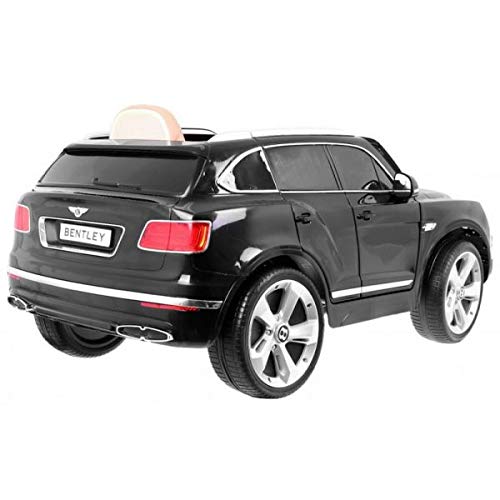 Bentley Bentayga - Coche eléctrico de 12 V, color negro