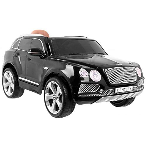 Bentley Bentayga - Coche eléctrico de 12 V, color negro