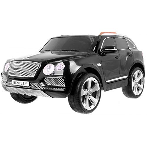 Bentley Bentayga - Coche eléctrico de 12 V, color negro