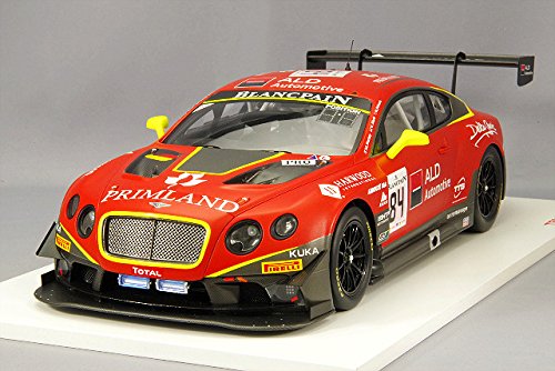 Bentley GT3, 24h Spa, 2015, Modelo de coche, Listo para usar, TrueScale Miniatures 1:18