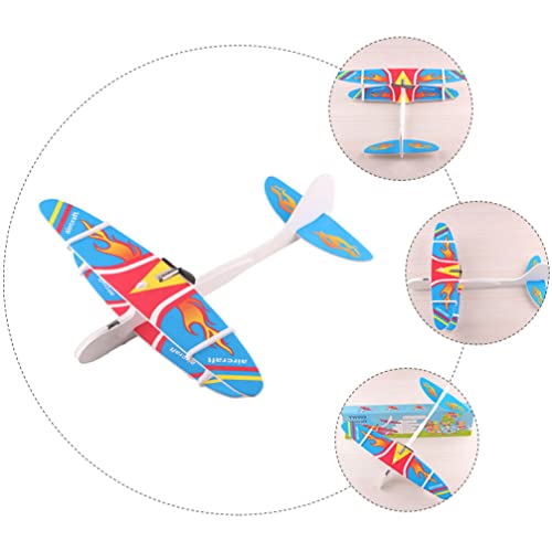 BESPORTBLE Toys de Espuma de Espuma Lanzamiento de Espuma Plano Eléctrico Plano de Planeador Planeador de Vuelo para Niños Regalos para 3 4 5 6 7 Años Niño Niña Niña Juguetes Aire Libre