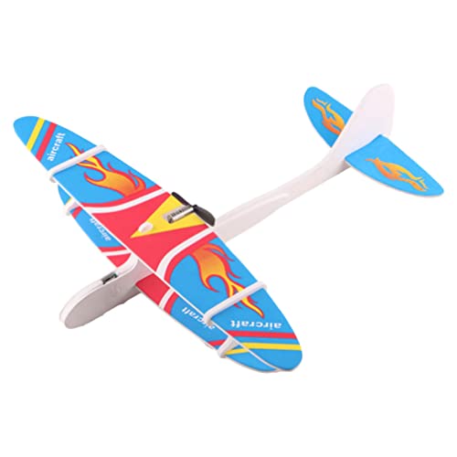 BESPORTBLE Toys de Espuma de Espuma Lanzamiento de Espuma Plano Eléctrico Plano de Planeador Planeador de Vuelo para Niños Regalos para 3 4 5 6 7 Años Niño Niña Niña Juguetes Aire Libre