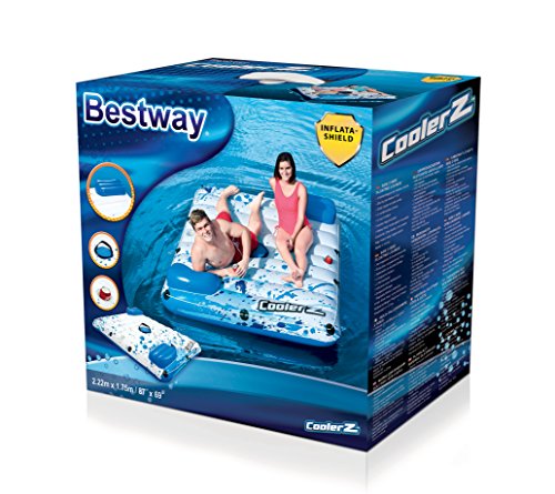 Bestway 43119 - Tubona Hinchable CoolerZ Side 2 Side 222x175 cm