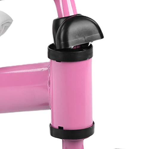 Bicicleta de Aprendizaje para Caminar, Andador de Scooter de Equilibrio para bebés y bebés, niños pequeños, Aprender a Caminar, sin Pedales, Juguetes para Montar(Rosa)