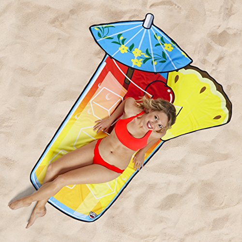 Bigmouth Inc Giant Beach Blanket (Tropical Drink)