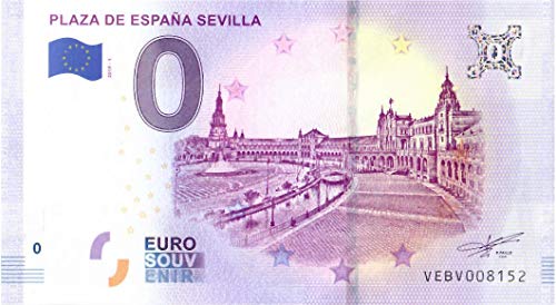 # Billete de 0 Euros España Plaza de España Sevilla VEBV 2019-1