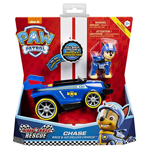 Bizak Patrulla Canina Vehículo y Figura Sonido Race & Go, Modelos Surtidos (61926784)