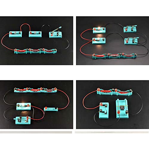 BJH Juego de experimentos ópticos y eléctricos Equipo físico Equipo de experimentos de Electricidad, experimentos científicos para Varios experimentos para Explorar la óptica