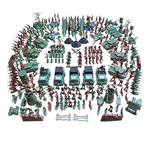 Black Temptation niños Toy Plastic Soldiers Gifts Mesa de Arena Modelo Toy Cars / Trucks / Tank-307 PC