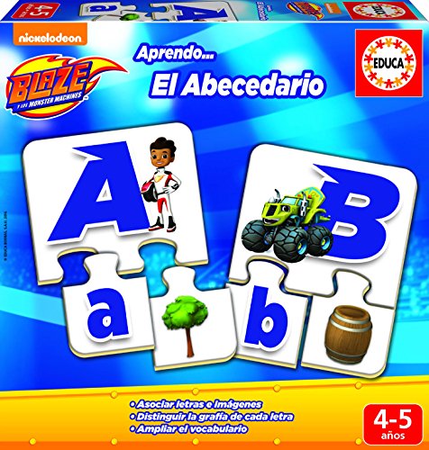 Blaze - El Abecedario, Juego de asociación (Educa Borrás 16991)