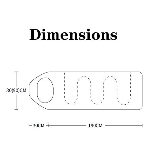 Bolsa De Dormir, Al Aire Libre Anti-Suciedad Invierno Engrosamiento Calor Viaje Saco De Dormir Al Aire Libre Adulto Al Aire Libre A Prueba De Frío Saco De Dormir Para Acampar Ensanchado,Rojo,2.2kg