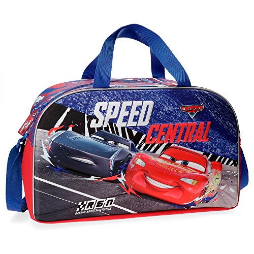 Bolsa de viaje Cars Central 45cm frontal 3D