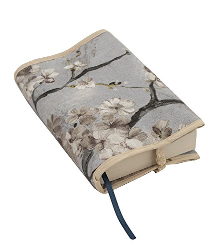 Borda y más Funda Protectora para Libros y agendas. Varios Modelos y Colores Disponibles. (Almendro Azul)