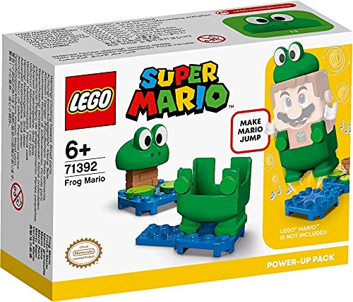 BRICKCOMPLETE Lego 71387 Aventura con Luigi Starter Set, 71392 Rana Mario traje & 71393 Bienen-Mario Traje