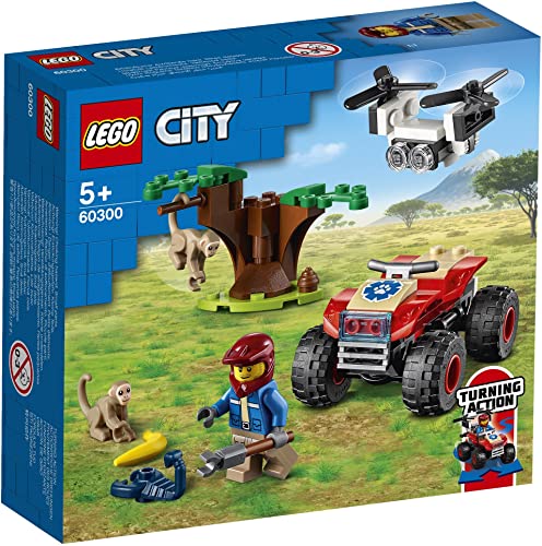 BRICKCOMPLETE Lego City 60267 Safari todoterreno, 60300 salvavidas de animales y 60301 todoterreno