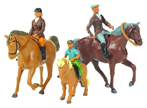 Britains - Caballos y Jinetes, Set de Figuras (Tomy 40956)