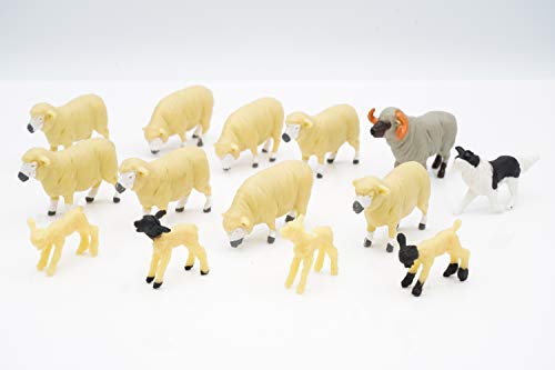 Britains- Sheep Set, Collectable Toy, Toys, Compatible with All 1:32 Scale Farm Juguetes y vehículos, Apto para coleccionistas y niños a Partir de 3 años (Tomy 43282)