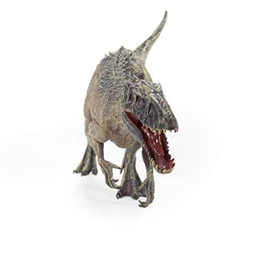 Brteyes Animal World Model,Plastic Jurassic Indominus Rex,Figuras de acción Dinosaurio de boca abierta,Modelo educativo realista Figura animal para niños adultos Chirldren