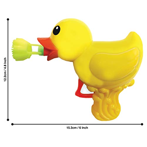 Bubble Gun - Pato de Deluxebase. Juguete de Animales soplador de Burbujas para niños. Juguete de Burbujas Divertido con el Que Tener Horas de diversión