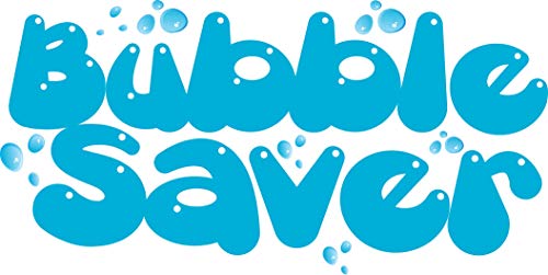 BubbleSaver - Tapa para Pompero de Juguete de Plástico - El Agujero de la Varita Se Cierra para Mantener el Jabón Dentro - Accesorios para Fiestas y Juegos de Burbujas - Pack de 2 (Verde/Azul)