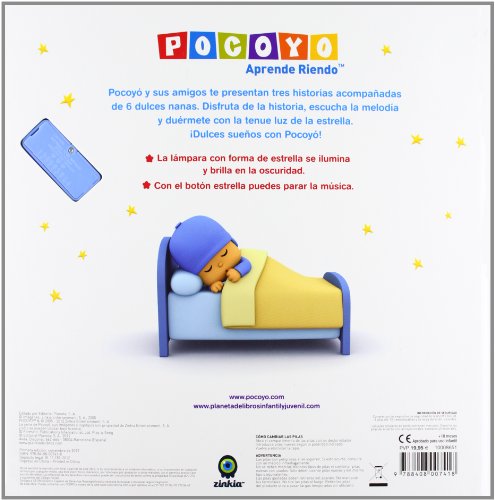 ¡Buenas noches! Pocoyó: 6 nanas y una estrella con luz (Pocoyo)