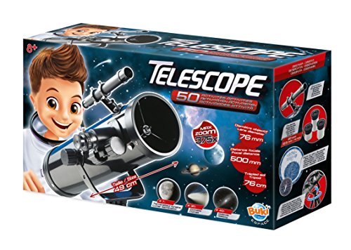 Buki - TS008B - Telescopio 50 actividades para niños