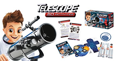 Buki - TS008B - Telescopio 50 actividades para niños