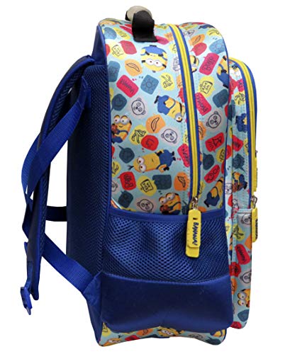 C Y P Mochila Adaptable a Trolley Minions 40X30X15 Cm, Azul