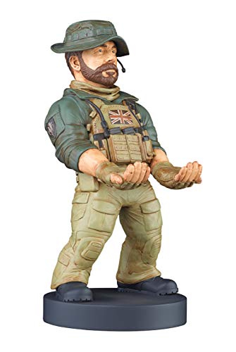 Cable guy Captain Price, soporte de sujeción o carga para mando de consola y smartphone de tu personaje favorito con licencia de Call Of Duty. Producto con licencia oficial. Exquisite Gaming