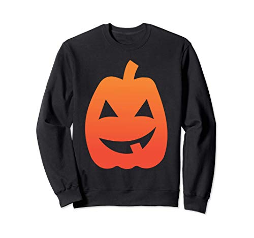 Calabaza Grande de naranja disfraz halloween para niños Sudadera