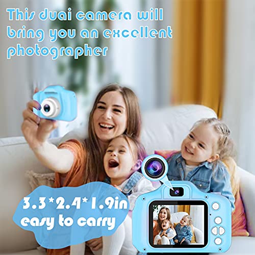 Cámara para Niños Infantil Cámara de Fotos Digital Cámara Juguete para Niños 2 Pulgadas 1080P HD Selfie Video Cámara Regalos Ideales para Niños Niñas de 3 4 5 6 7 8 9 Años con Tarjeta TF 32 GB