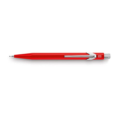 Caran d'Ache 844 Collection Classic, Portaminas, color rojo, 0.7 mm