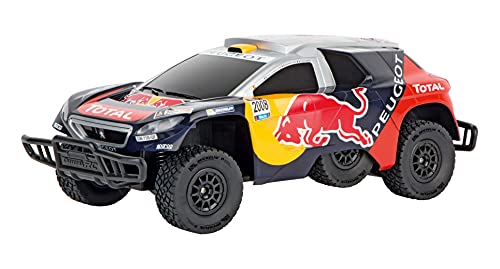 Carrera RC 370162106X 2,4GHz Peugeot 08 DKR 16-Red Bull, Multicolor