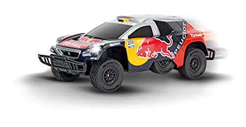 Carrera RC 370162106X 2,4GHz Peugeot 08 DKR 16-Red Bull, Multicolor