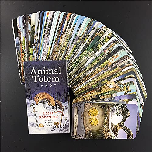 Cartas De Tarot De Tótem Animal,Animal Totem Tarot Cards,Tarot Card,Deck Game