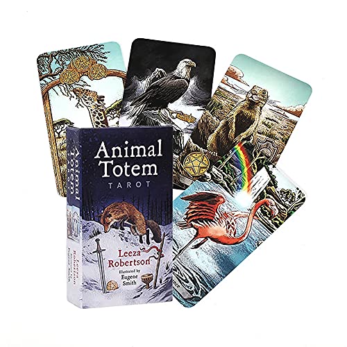 Cartas De Tarot De Tótem Animal,Animal Totem Tarot Cards,Tarot Card,Deck Game