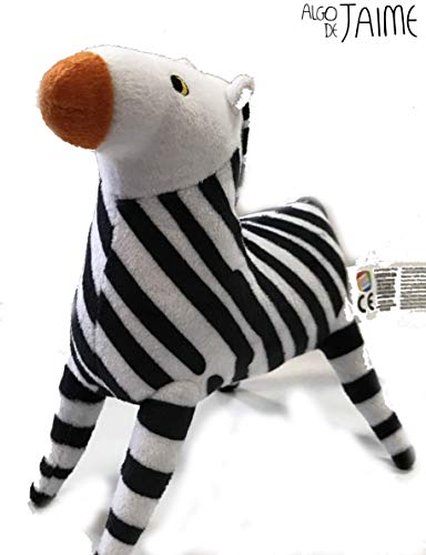 Cefa Toys- Peluche solidario, Color Blanco/Negro (00207)