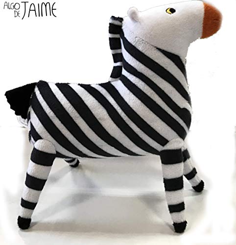 Cefa Toys- Peluche solidario, Color Blanco/Negro (00207)