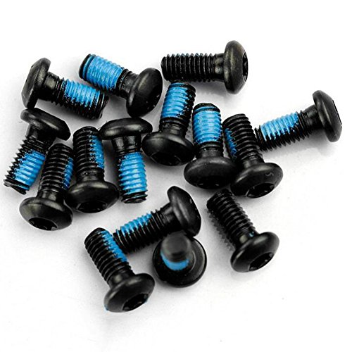 Celtics 12 unids Acero Inoxidable T25 Ciclo Bicicleta Tornillos de Freno de Tornillo Tornillos de Rotor de Freno de Bicicleta de Montaña MTB