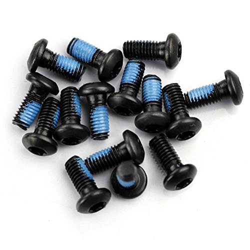 Celtics 12 unids Acero Inoxidable T25 Ciclo Bicicleta Tornillos de Freno de Tornillo Tornillos de Rotor de Freno de Bicicleta de Montaña MTB