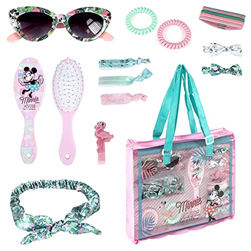 CERDÁ LIFE'S LITTLE MOMENTS Set de Belleza bolsito Accesorios de Minnie Mouse (CD-25-1646)