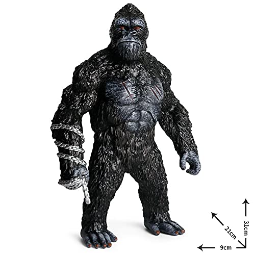 ChenMi 31Cm Godzilla Vs Kong Figura King Kong Figura Godzilla Figuras De Acción Orangután Gigante Modelo De Resina Coleccionable Juguetes