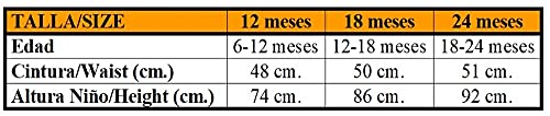 chiber Disfraces Disfraz Monstruito para Bebe (13-18 Meses)