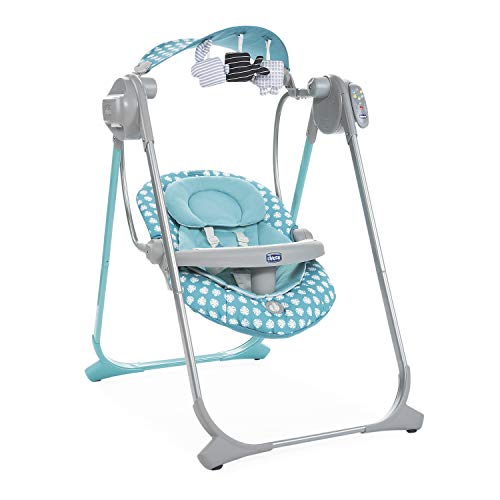 Chicco - Balancín Polly Swing Up, Turquoise, 1 Unidad