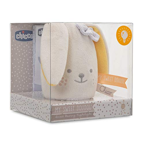 Chicco- Lamparita Conejito Lámpara Quita miedos Anti Oscuridad, Color Beige (00009601000000)