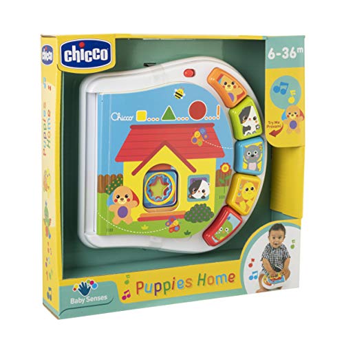 Chicco- Libro para Cachorros, Multicolor (00009779000000)