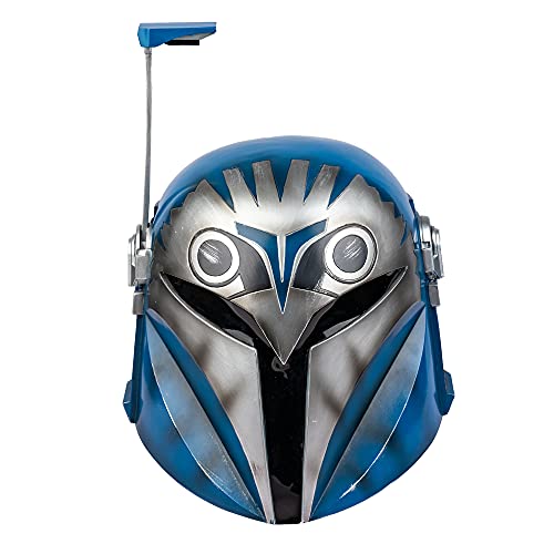 Chiefstore Casco Mandalorian Bo-Katan Casco SW Máscara de Cabeza Completa Mando Cosplay Mercancía para Hombres Halloween Cosplay Accesorios de Disfraz